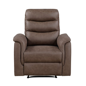Metric Brown Reclining Chair - Ornate Home