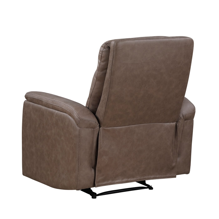 Metric Brown Reclining Chair - Ornate Home