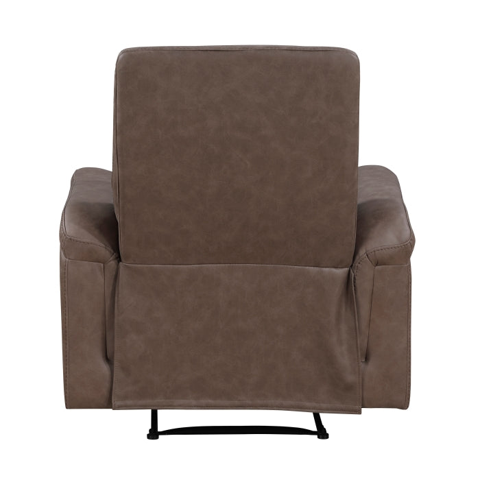 Metric Brown Reclining Chair - Ornate Home
