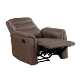 Metric Brown Reclining Chair - Ornate Home