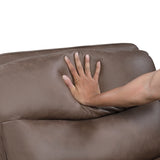 Metric Brown Reclining Chair - Ornate Home