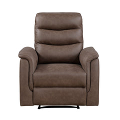 Metric Brown Reclining Chair - Ornate Home