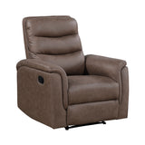 Metric Brown Reclining Chair - Ornate Home