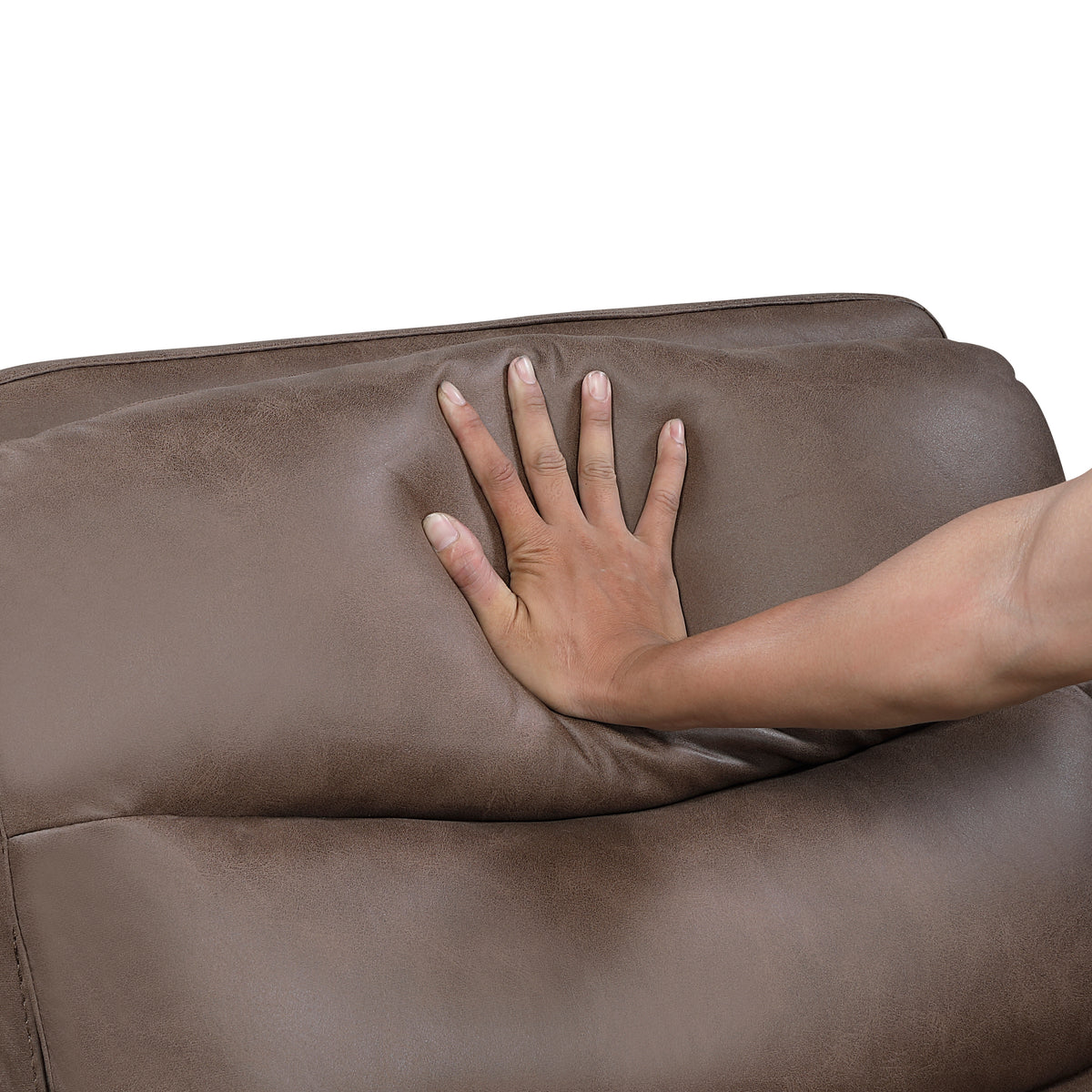 Metric Brown Reclining Chair - Ornate Home