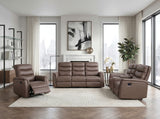 Metric Brown Reclining Chair - Ornate Home
