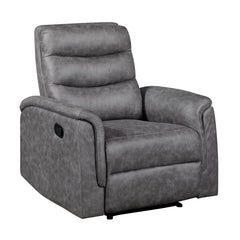 Metric Gray Reclining Chair - Ornate Home