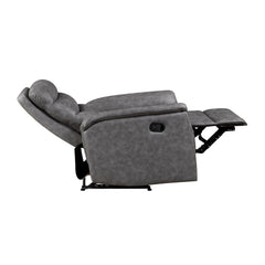 Metric Gray Reclining Chair - Ornate Home