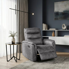 Metric Gray Reclining Chair - Ornate Home