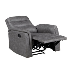 Metric Gray Reclining Chair - Ornate Home