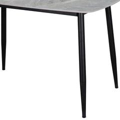 Metropolitan Black Dining Table Top - Ornate Home