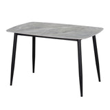 Metropolitan Black Dining Table Top - Ornate Home