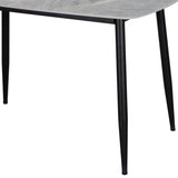 Metropolitan Black Dining Table Top - Ornate Home