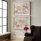 Metropolitan Rush Multicolor Abstract Prints (Set of 2) - Ornate Home