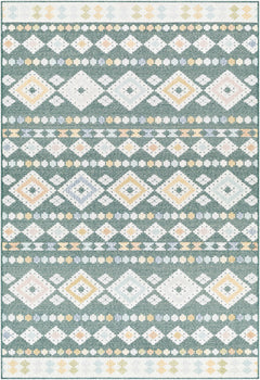 Metta Medium Green Outdoor Area Rug - Clearance - Ornate Home