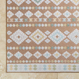 Metta Rust Outdoor Area Rug - Clearance - Ornate Home