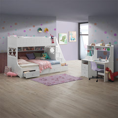 Meyer Twin/Full Bunk Bed - Ornate Home