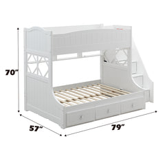 Meyer Twin/Full Bunk Bed - Ornate Home