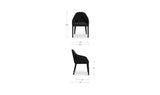 Meyers Black Dining Chair - Ornate Home