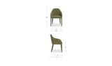 Meyers Green Dining Chair - Ornate Home