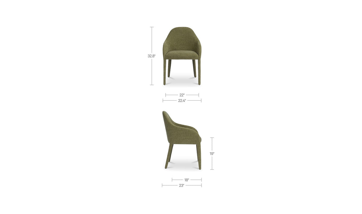 Meyers Green Dining Chair - Ornate Home