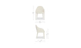 Meyers Off White Dining Chair - Ornate Home
