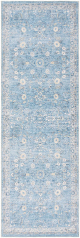 Meyly Blue Washable Area Rug - Ornate Home