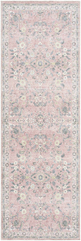 Meyly Pink Washable Area Rug - Ornate Home