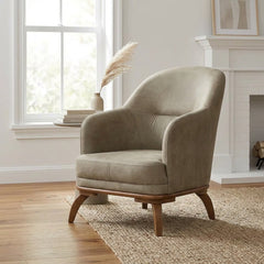 Mia Beige 4-pieces (2 Sofa & 2 Chair) Living Room Set - Ornate Home