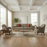 Mia Beige Convertible Sofa - Ornate Home