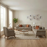 Mia Beige Convertible Sofa - Ornate Home