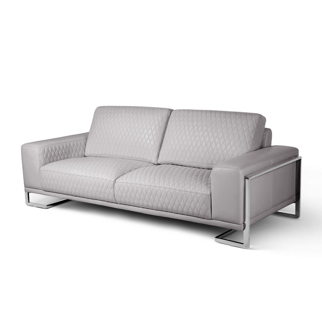 Mia Bella Gianna Light Gray Sofa - Ornate Home