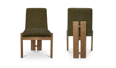 Mia Green Dining Chair (Set of 2) - Ornate Home