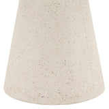 Mia Natural/White Outdoor Side Table - Ornate Home