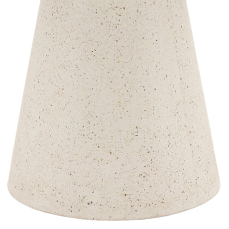 Mia Natural/White Outdoor Side Table - Ornate Home