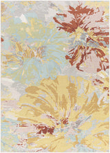 Miaray Floral Chenille Area Rug - Clearance - Ornate Home
