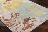Miaray Floral Chenille Area Rug - Clearance - Ornate Home