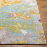 Miaray Floral Chenille Area Rug - Clearance - Ornate Home