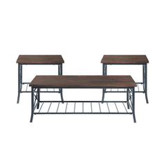 Mica Brown Three Pack Occasional Set - Ornate Home