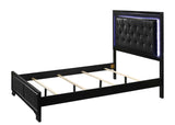 Micah BLack Full Panel Bed - Ornate Home