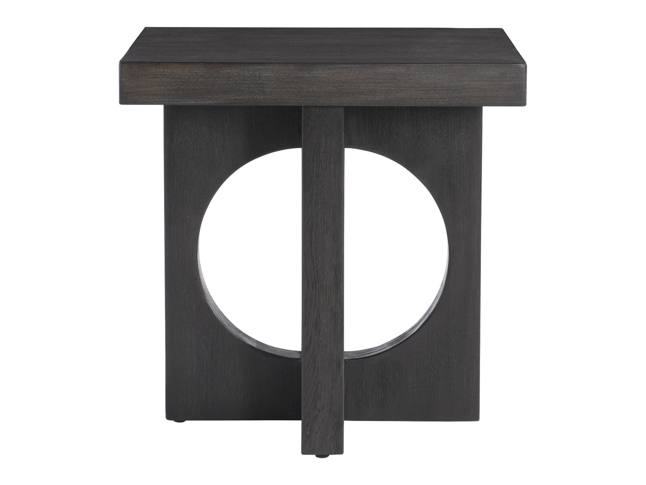 Micah Black Truffle Side Table - Ornate Home
