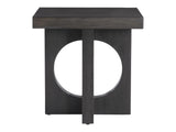 Micah Black Truffle Side Table - Ornate Home
