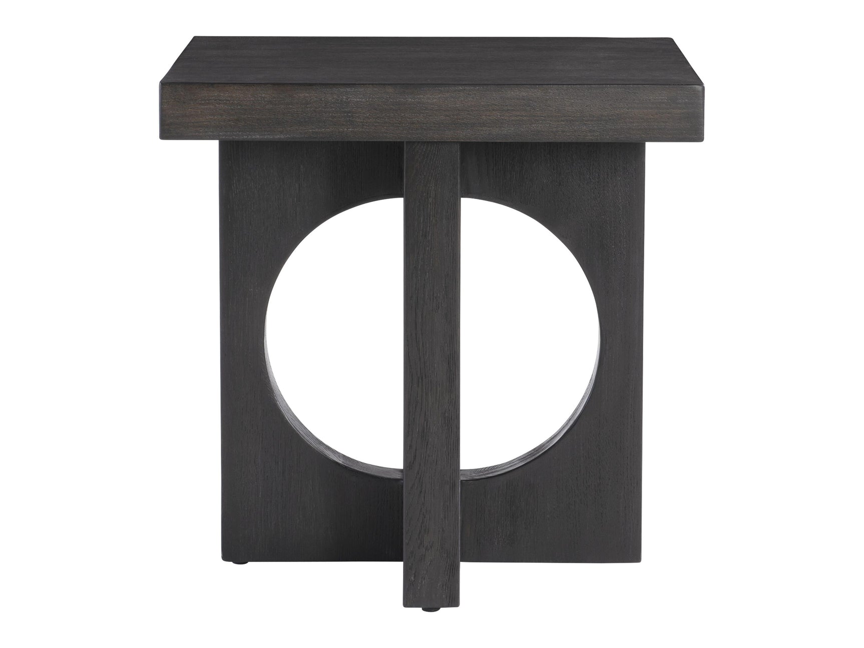 Micah Black Truffle Side Table - Ornate Home