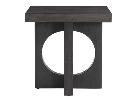Micah Black Truffle Side Table - Ornate Home