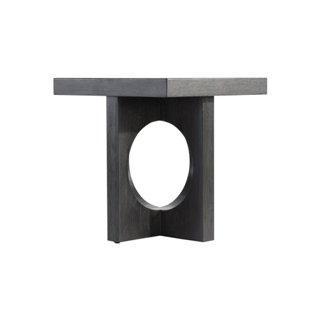 Micah Black Truffle Side Table - Ornate Home