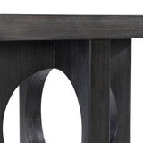 Micah Black Truffle Side Table - Ornate Home