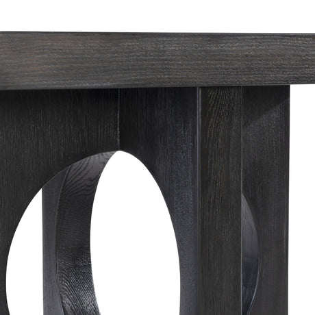Micah Black Truffle Side Table - Ornate Home