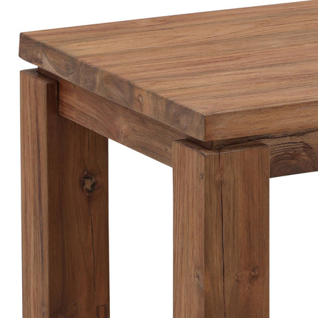 Micah Brown Side Table - Ornate Home