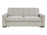 Michah Light Gray Sofa with Pull-Out Bed - Ornate Home