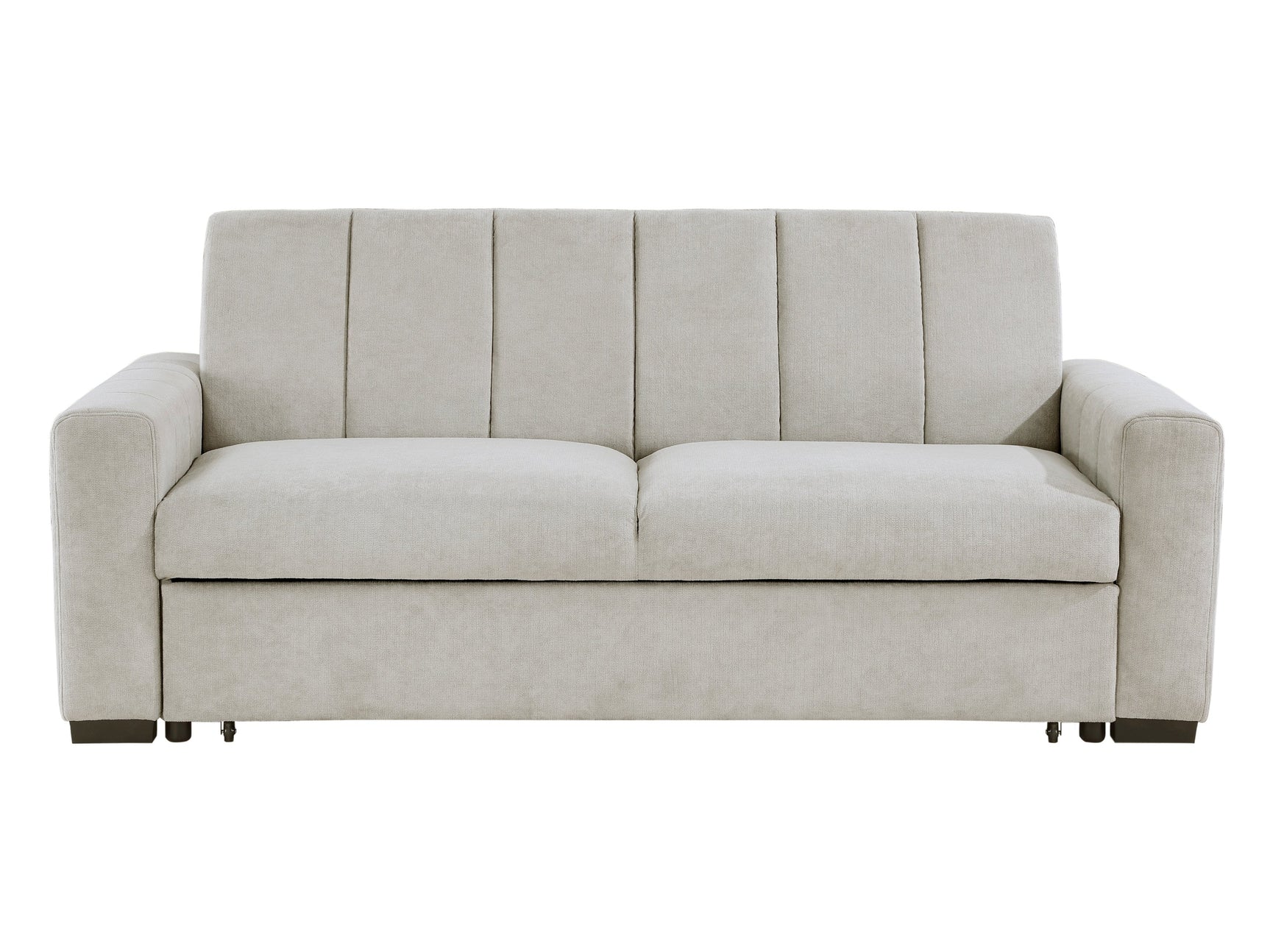 Michah Light Gray Sofa with Pull-Out Bed - Ornate Home