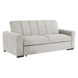 Michah Light Gray Sofa with Pull-Out Bed - Ornate Home